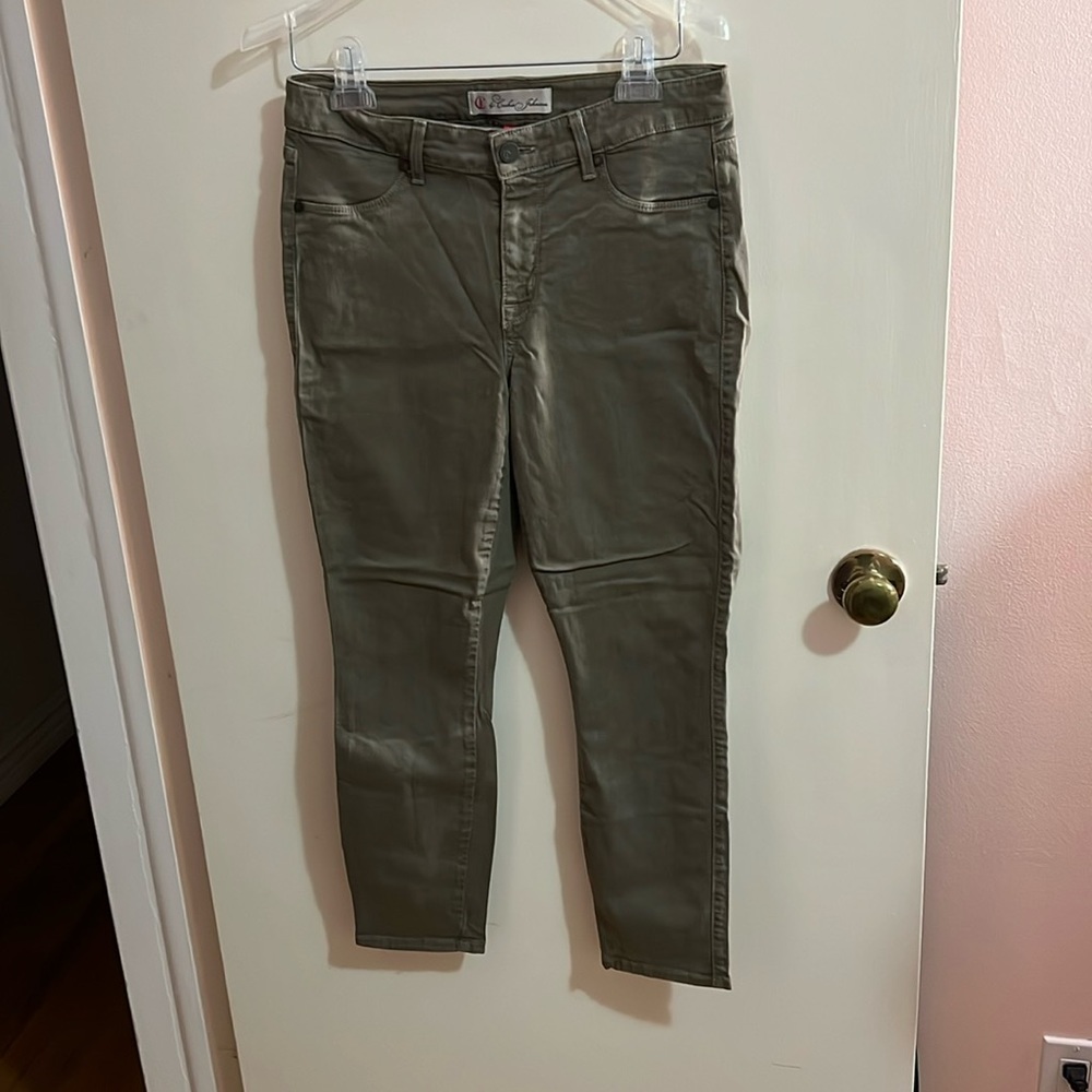 CJ by Cookie Johnson Jeans Green Size 28